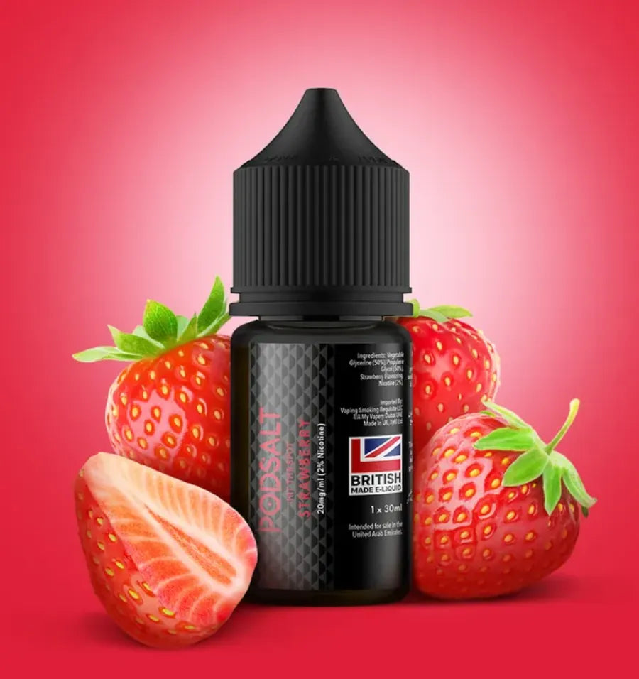 Strawberry - Pod Salt Core 30ml E-liquid 20mg Salt Nicotine in UAE
