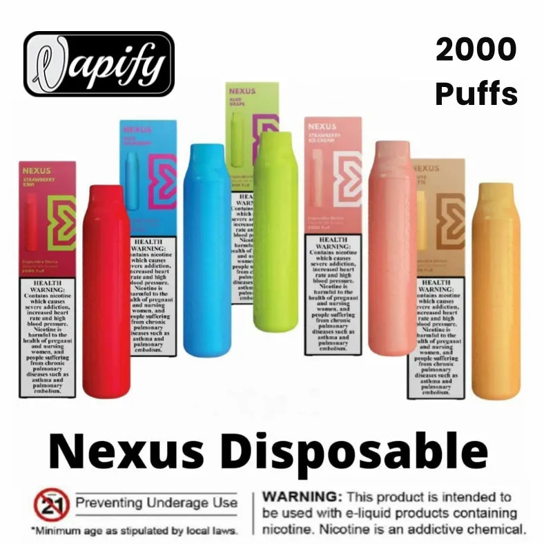 Pod Salt Nexus 2000 Puffs Disposable Vape in Dubai, UAE 