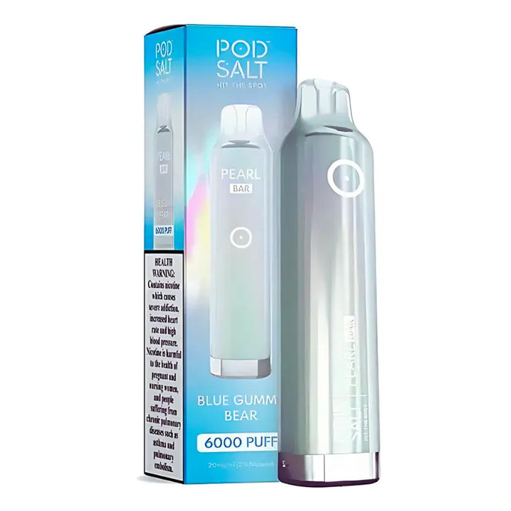 Blue Gum Bear - Pod Salt Pearl Bar 6000 Puffs Disposable Vape 20mg/ml in Dubai & UAE
