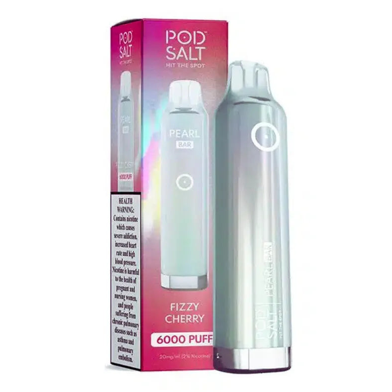 Fizzy Cherry - Pod Salt Pearl Bar 6000 Puffs Disposable Vape 20mg/ml in Dubai & UAE