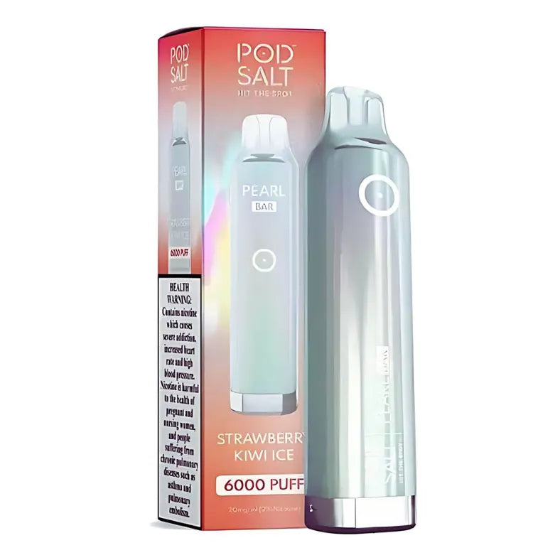 Strawberry Kiwi Ice - Pod Salt Pearl Bar 6000 Puffs Disposable Vape 20mg/ml in Dubai & UAE