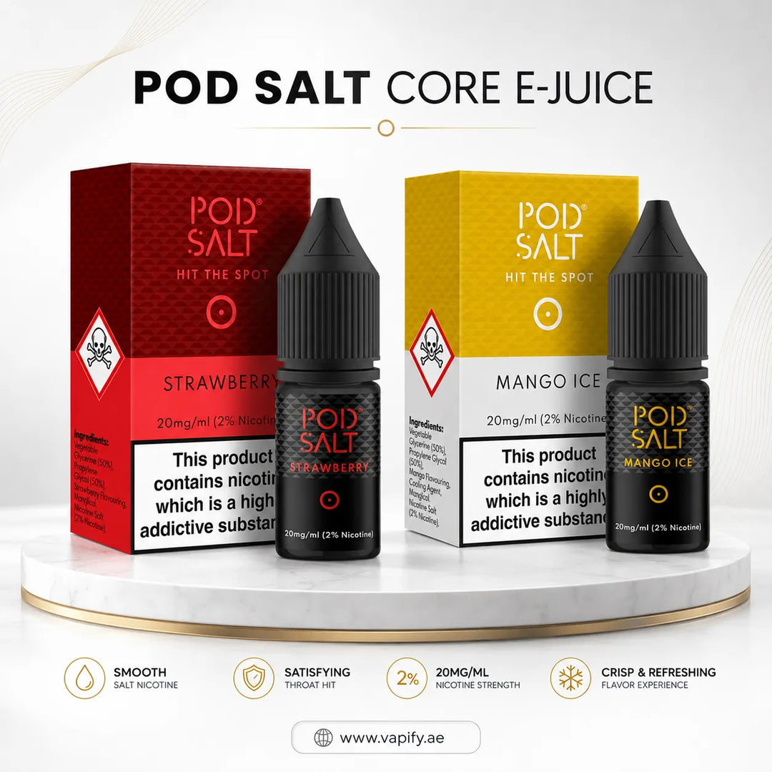 Pod Salt Core Salt Nicotine 20MG 30ML E-Juice