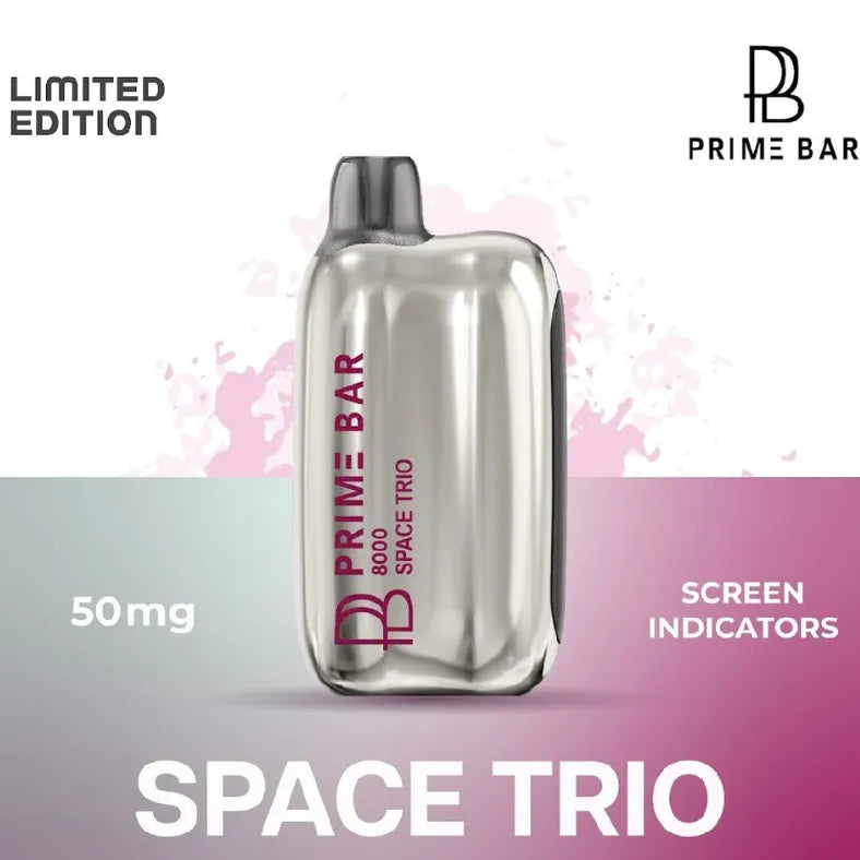 Space Trio  - Prime Bar 8000 Puffs Disposable Vape 50mg in UAE