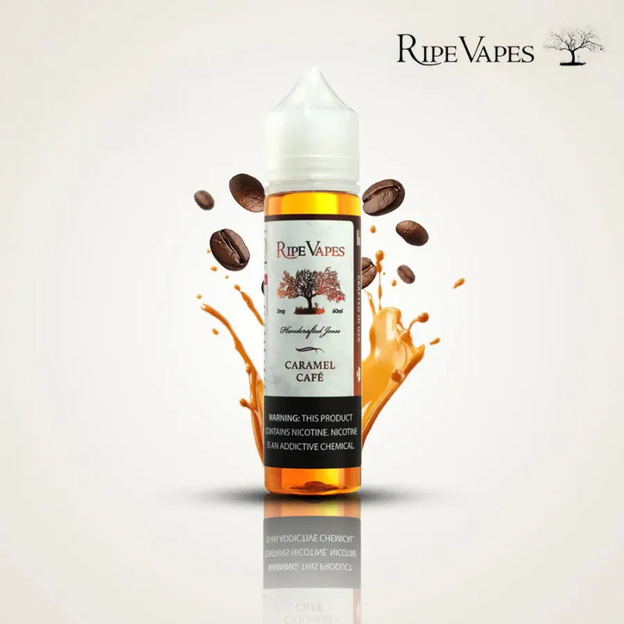 Caramel Cafe    - RIPE VAPES 60ML E-LIQUID IN DUBAI, UAE