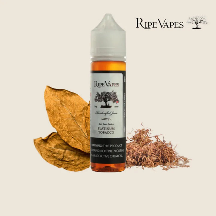 Platinum Tobacco - RIPE VAPES 60ML E-LIQUID IN DUBAI, UAE