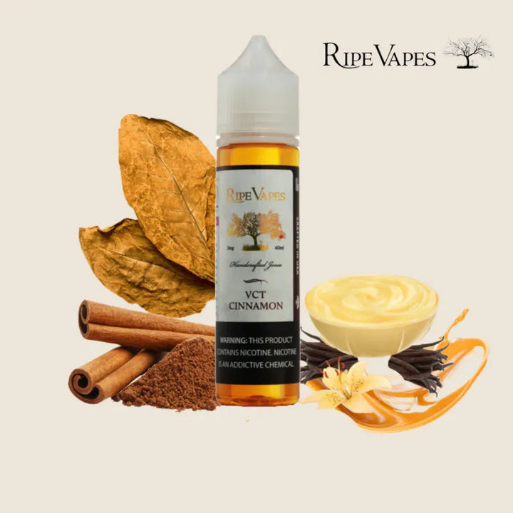 VCT Cinnamon  - RIPE VAPES 60ML E-LIQUID IN DUBAI, UAE