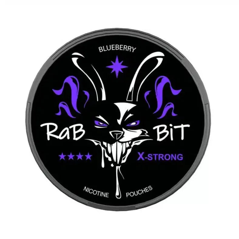 Rabbit Nicotine Pouches Blueberry 20mg & 26 in Dubai, UAE