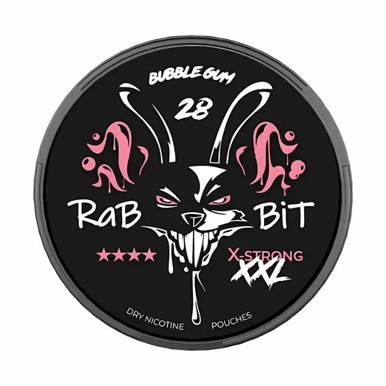 Rabbit Nicotine Pouches Bubble Gum 20mg & 26 in Dubai, UAE