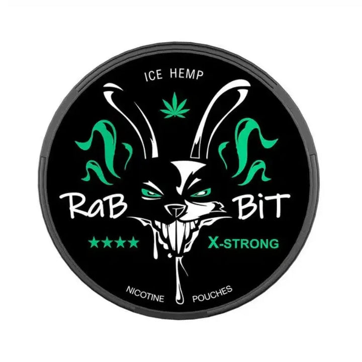 Rabbit Nicotine Pouches Ice Hemp 20mg & 26 in Dubai, UAE