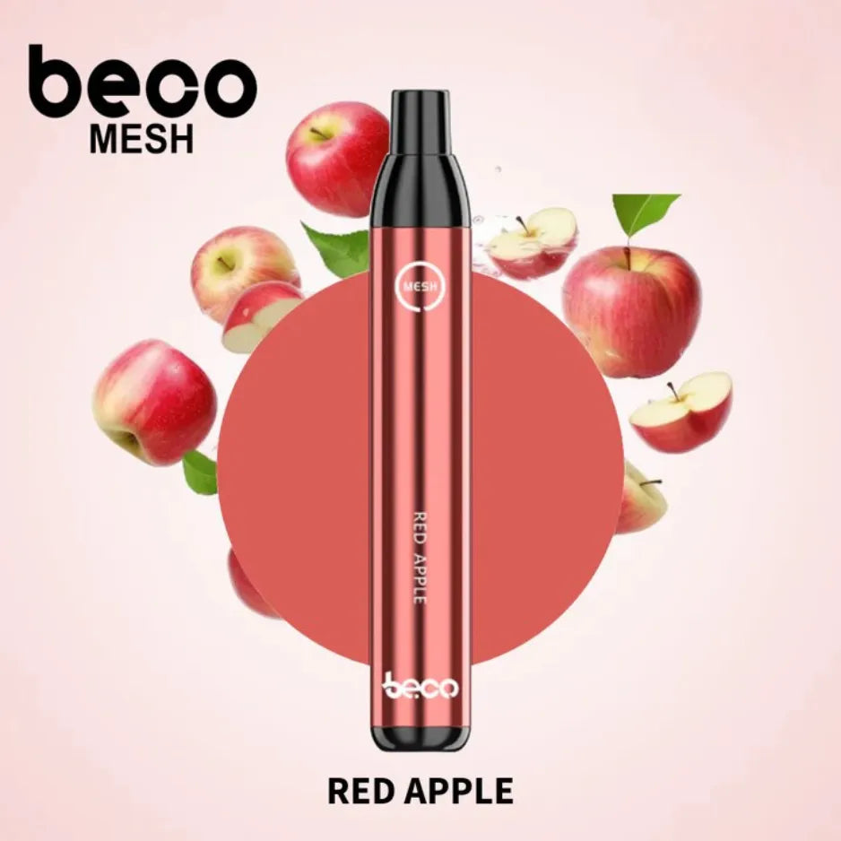 Red Apple - Vaptio Beco Mesh 2200 Puffs Disposable Vape in Dubai, UAE   