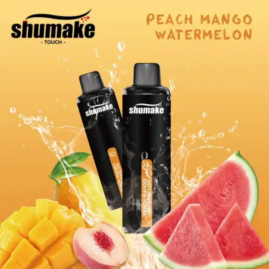 Peach Mango Watermelon   - Shumake Touch 15000 Puffs Disposable Vape In Dubai, UAE
