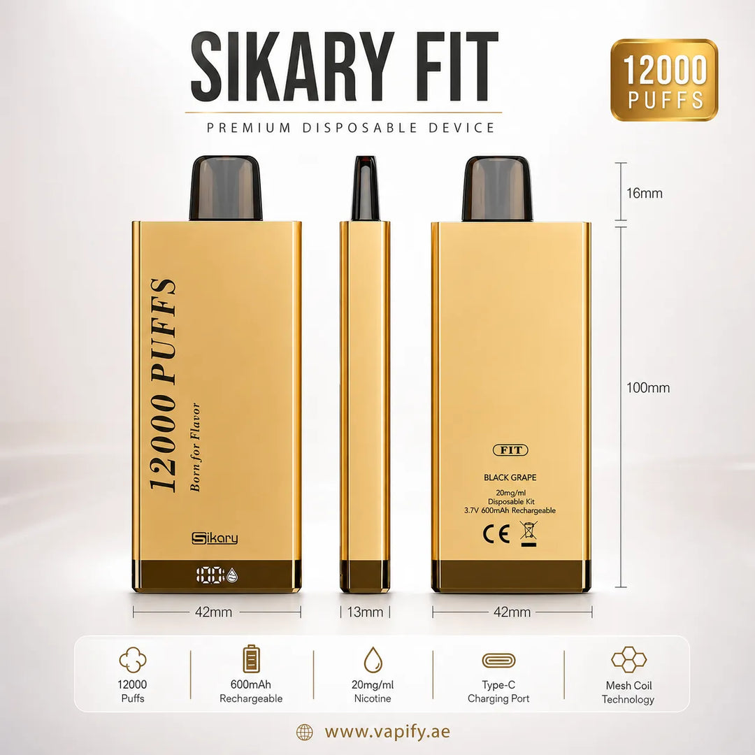 SIKARY FIT 12000 Puffs Disposable Vape