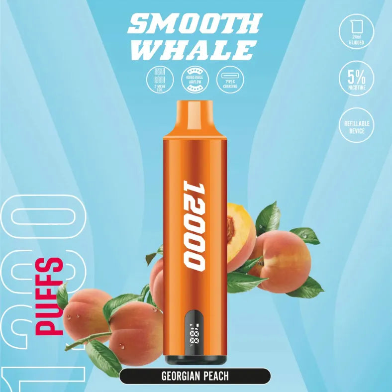 SMOOTHWhaleDisposable2_5_12000Puffs-GeorgianPeach
