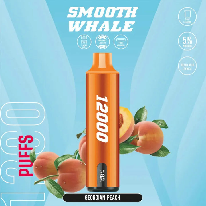 SMOOTHWhaleDisposable2_5_12000Puffs-GeorgianPeach