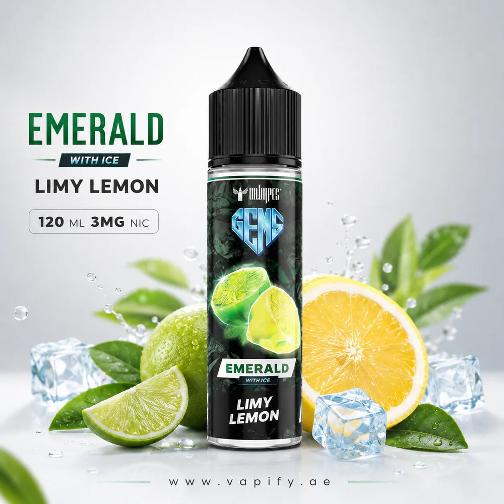 Shop GEMS EMERALD LIMY LEMON - E Liquid by Dr Vapes