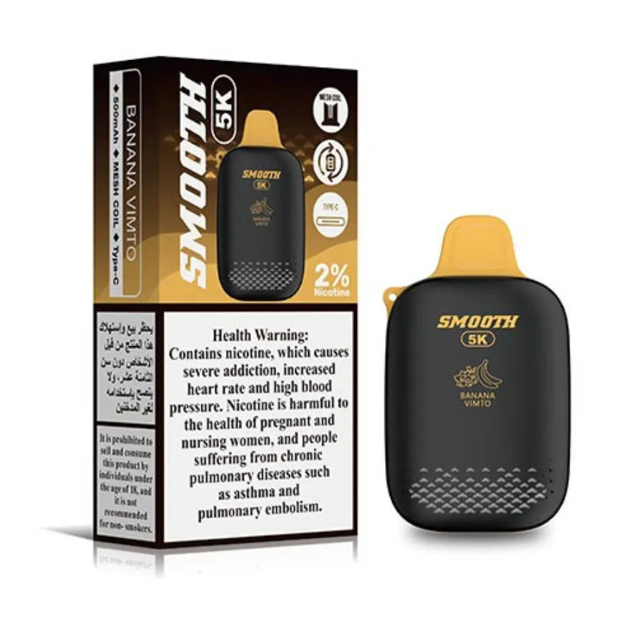 Banana Vimto- Smooth 5000 Puffs Disposable Vape 20mg in Dubai, UAE