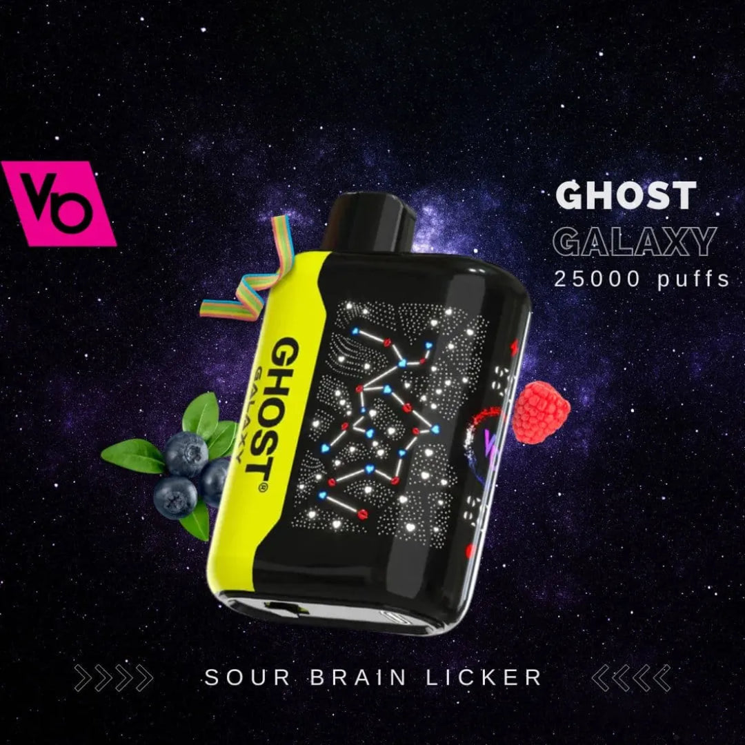 Sour Brain Licker  - Vapes Bar Ghost Galaxy 25000 Puffs 20mg Disposable vape in Dubai, UAE