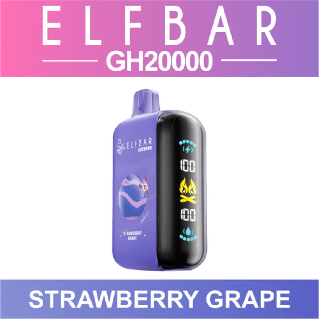 Strawberry Grape - Elf Bar GH20000 Puffs Disposable Vape in Dubai, UAE