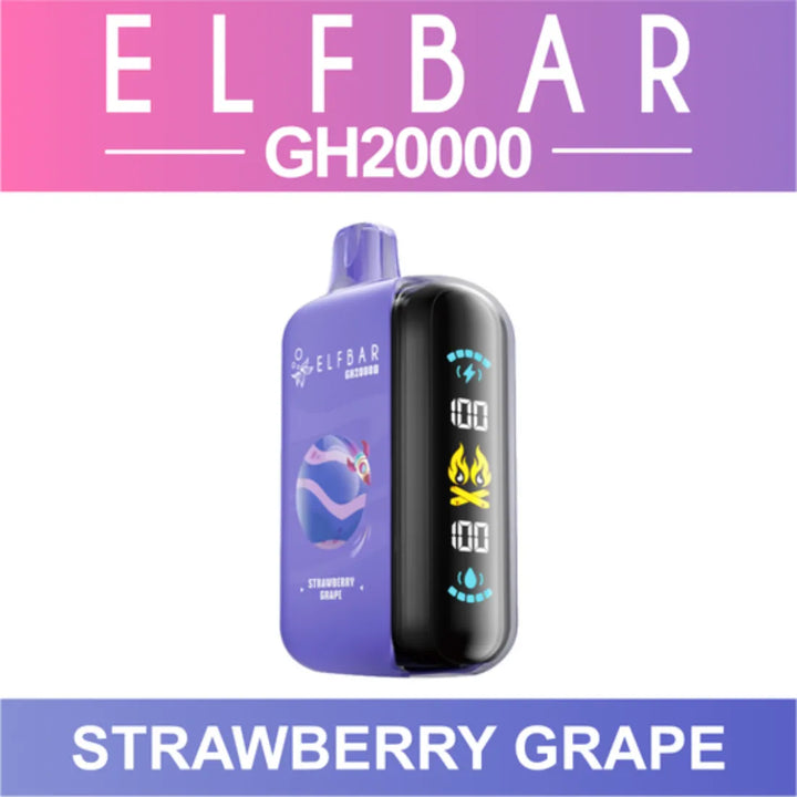 Strawberry Grape - Elf Bar GH20000 Puffs Disposable Vape in Dubai, UAE