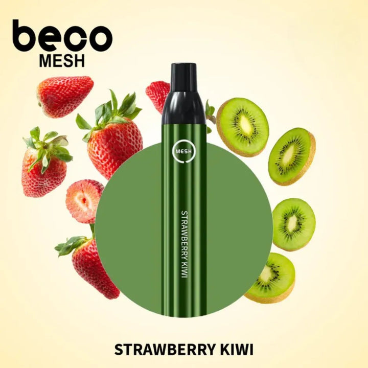 Strawberry Kiwi - Vaptio Beco Mesh 2200 Puffs Disposable Vape in Dubai, UAE   