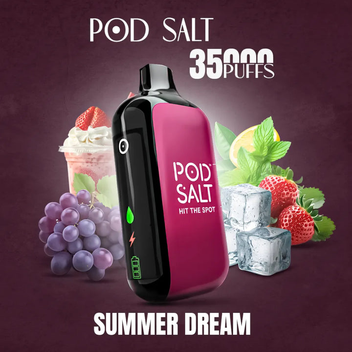 Summer Dream - Pod Salt 35000 Puffs Disposable Vape 20mg in Dubai, UAE