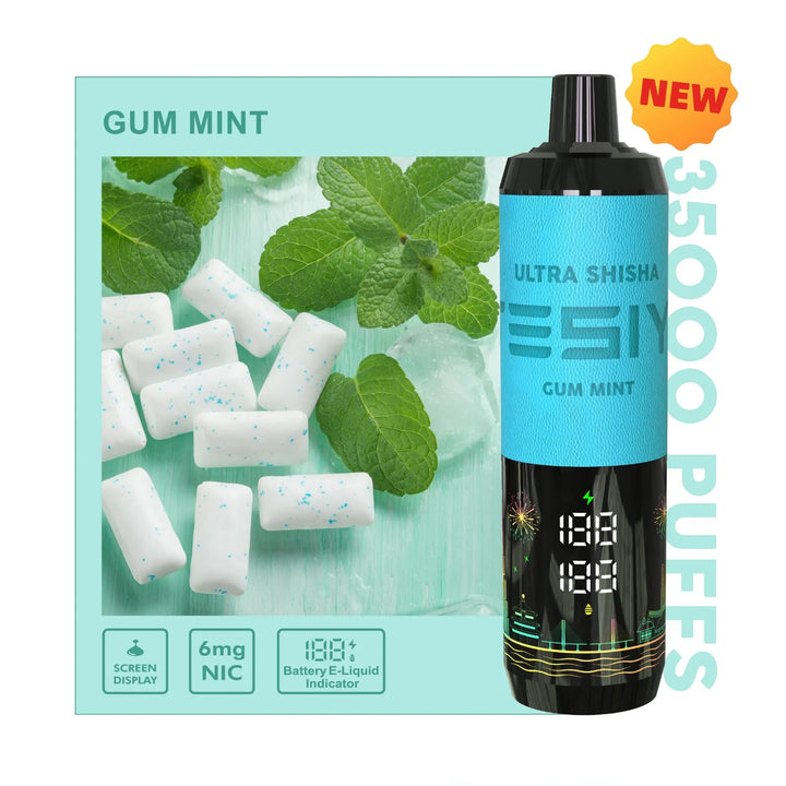 TESIYI-Ultra-Shisha-Gum-Mint