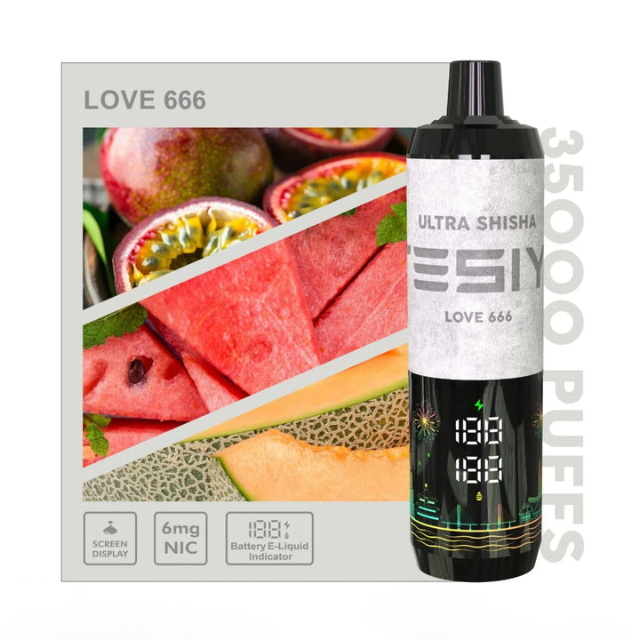 TESIYI-Ultra-Shisha-Love-666