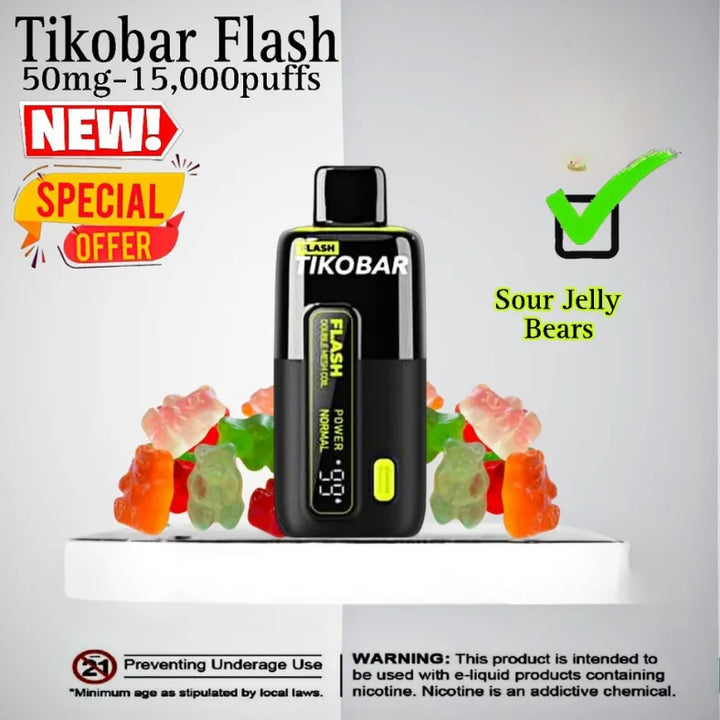 TIKOBARFlash15000Puffs5_Nicotine-SourJellyBears