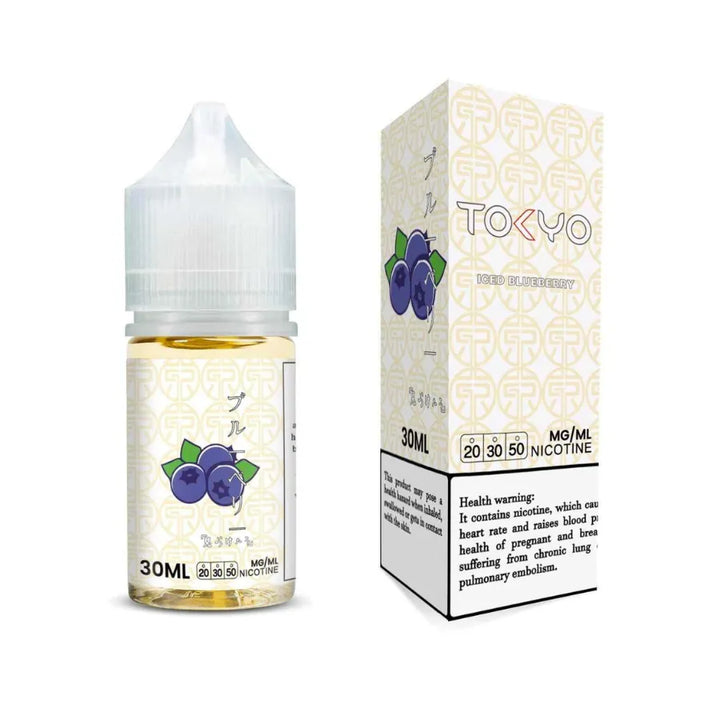 Iced Blueberry - TOKYO Classic 30ml Salt Nicotine E-Liquid in Dubai, UAE