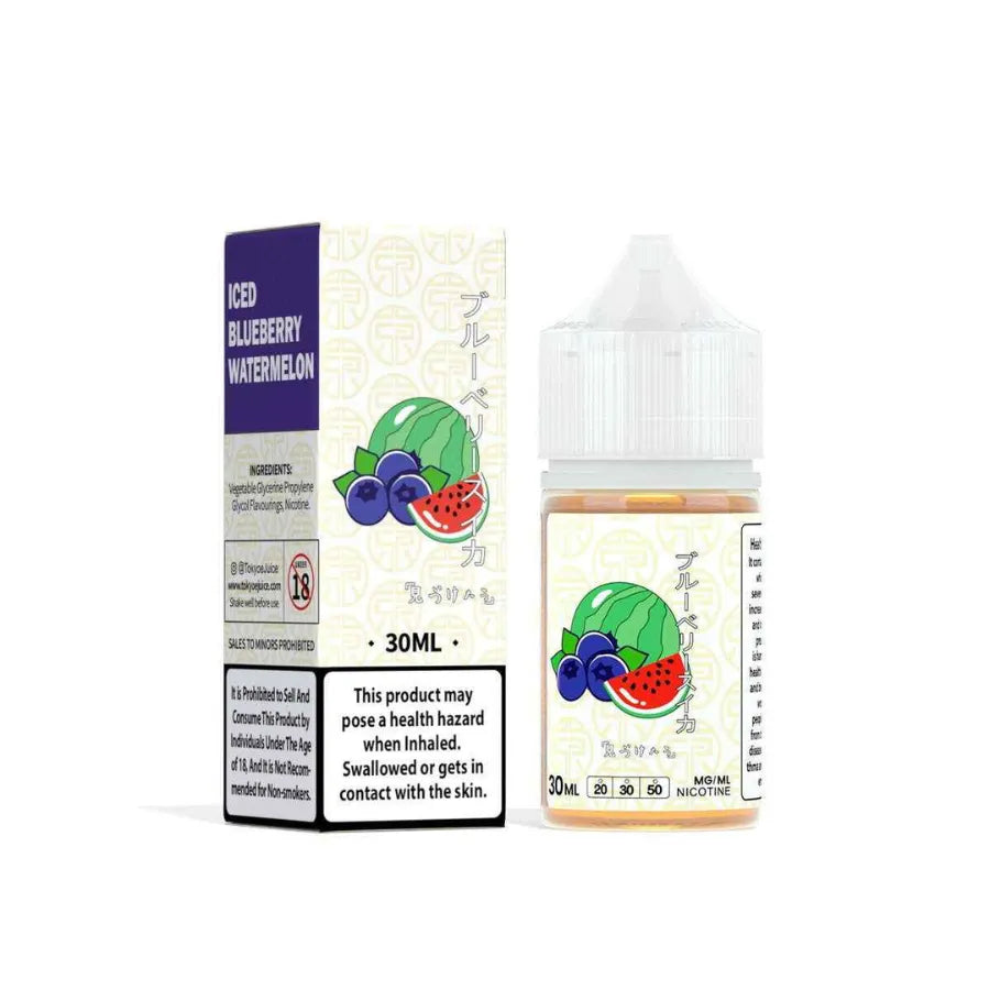 Iced Blueberry Watermelon- TOKYO Classic 30ml Salt Nicotine E-Liquid in Dubai, UAE