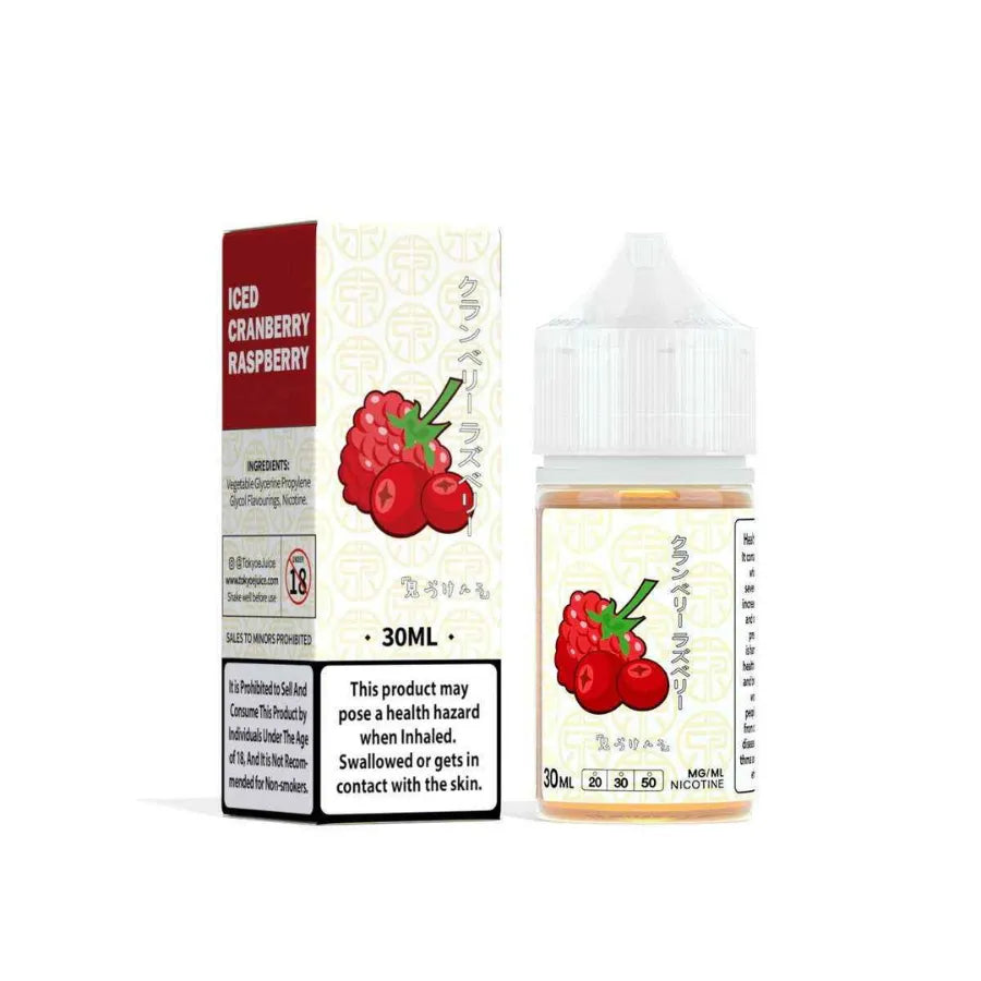 Iced Cranberry Raspberry- TOKYO Classic 30ml Salt Nicotine E-Liquid in Dubai, UAE