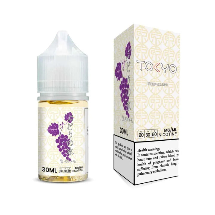 Iced Grape- TOKYO Classic 30ml Salt Nicotine E-Liquid in Dubai, UAE