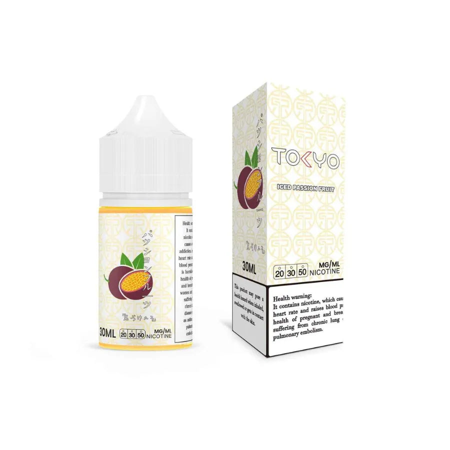 Iced Passion Fruit - TOKYO Classic 30ml Salt Nicotine E-Liquid in Dubai, UAE