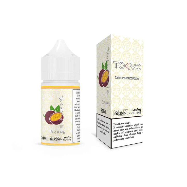Iced Passion Fruit - TOKYO Classic 30ml Salt Nicotine E-Liquid in Dubai, UAE