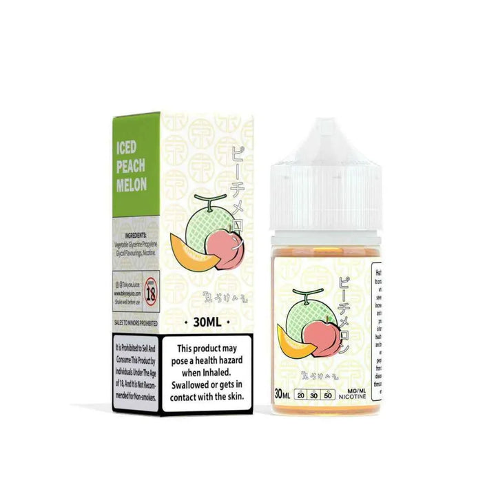 Iced Peach Melon - TOKYO Classic 30ml Salt Nicotine E-Liquid in Dubai, UAE