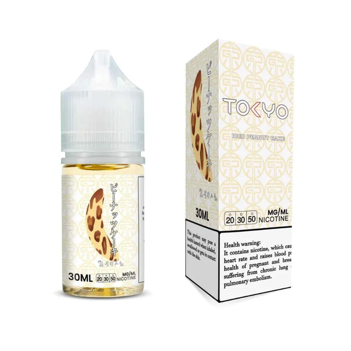 Iced Peanut Cake - TOKYO Classic 30ml Salt Nicotine E-Liquid in Dubai, UAE