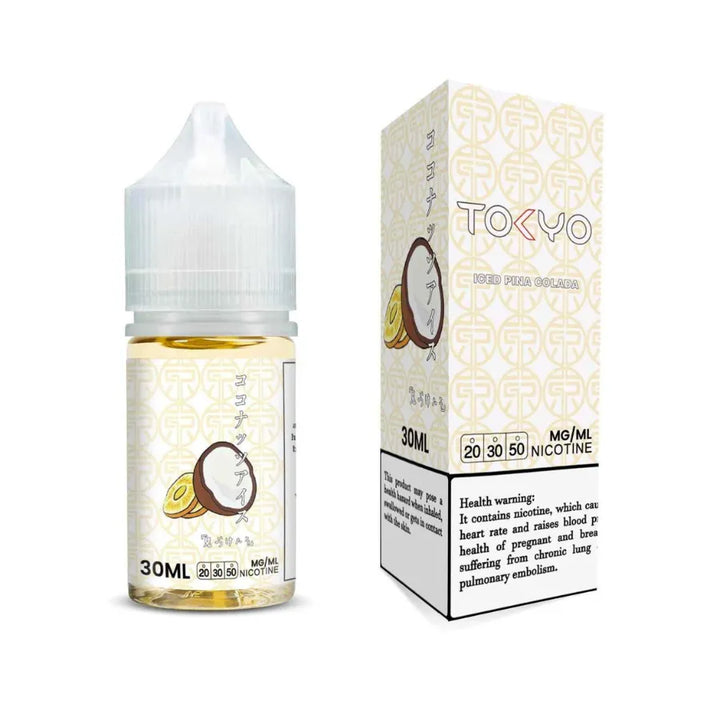 Iced Pina Colada - TOKYO Classic 30ml Salt Nicotine E-Liquid in Dubai, UAE