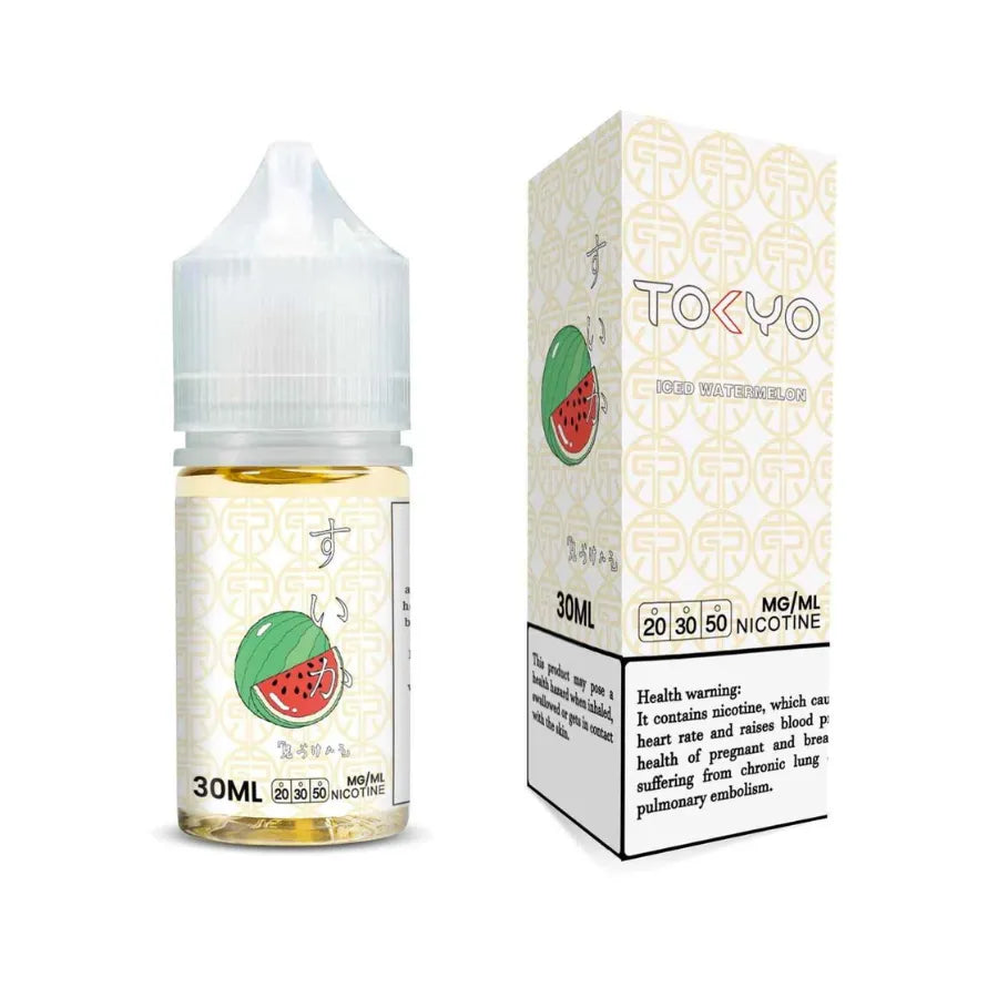 Iced Watermelon - TOKYO Classic 30ml Salt Nicotine E-Liquid in Dubai, UAE