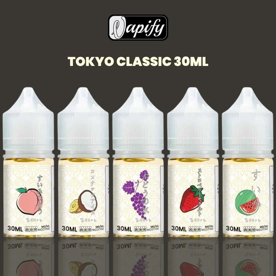 Best TOKYO Classic 30ml Salt Nicotine E-Liquid in Dubai, UAE