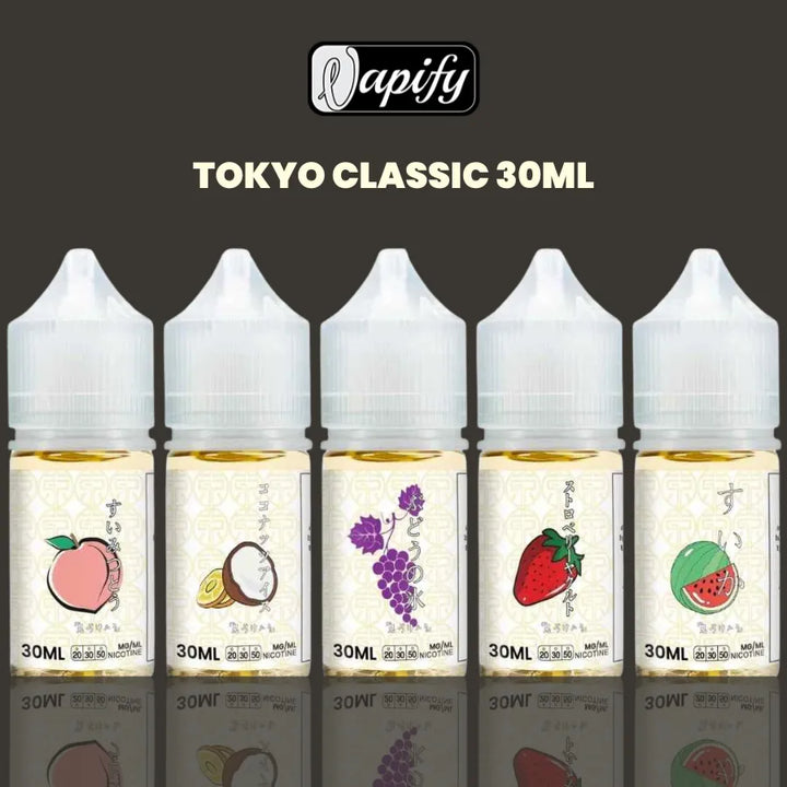 Best TOKYO Classic 30ml Salt Nicotine E-Liquid in Dubai, UAE