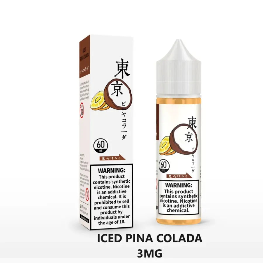 Iced Pina Colada- Tokyo 60ml Liquid in Dubai, UAE