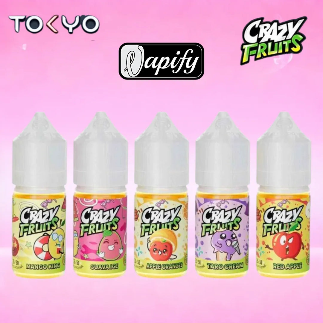 Tokyo Crazy Fruits Salt Nicotine 30ml E-liquid in Dubai, UAE