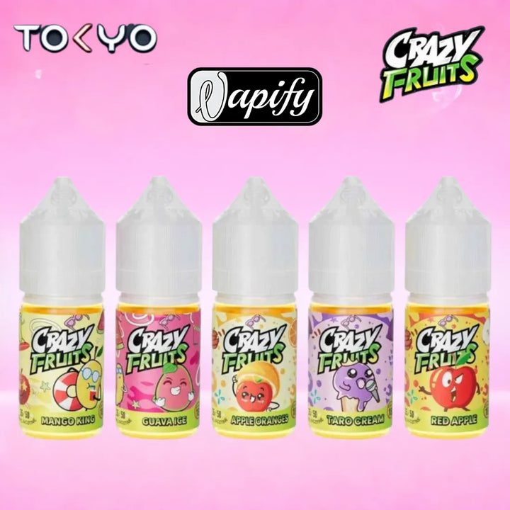 Tokyo Crazy Fruits Salt Nicotine 30ml E-liquid in Dubai, UAE