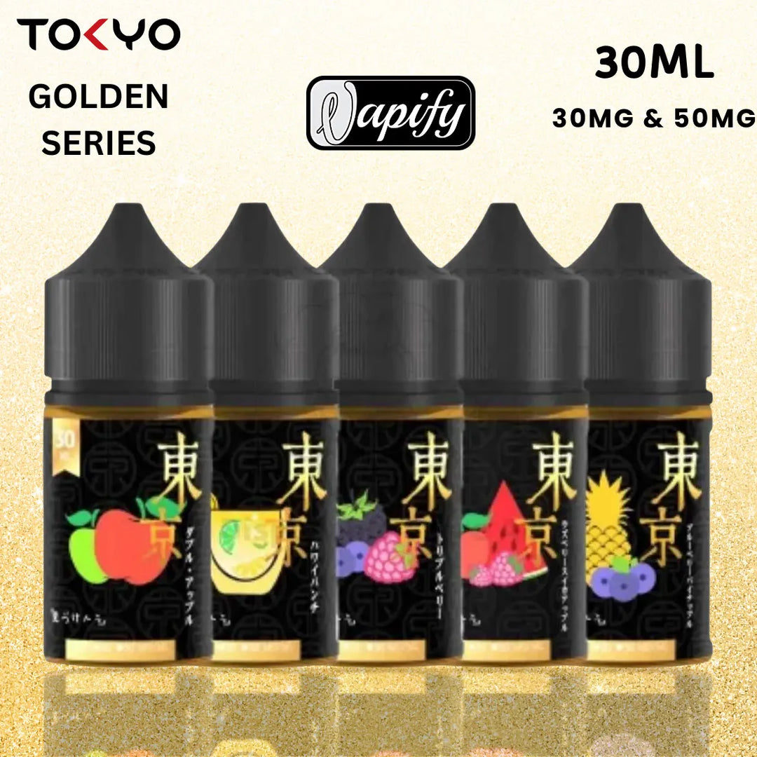 Tokyo Golden Series Saltnic 30ml E-liquid in Dubai, UAE