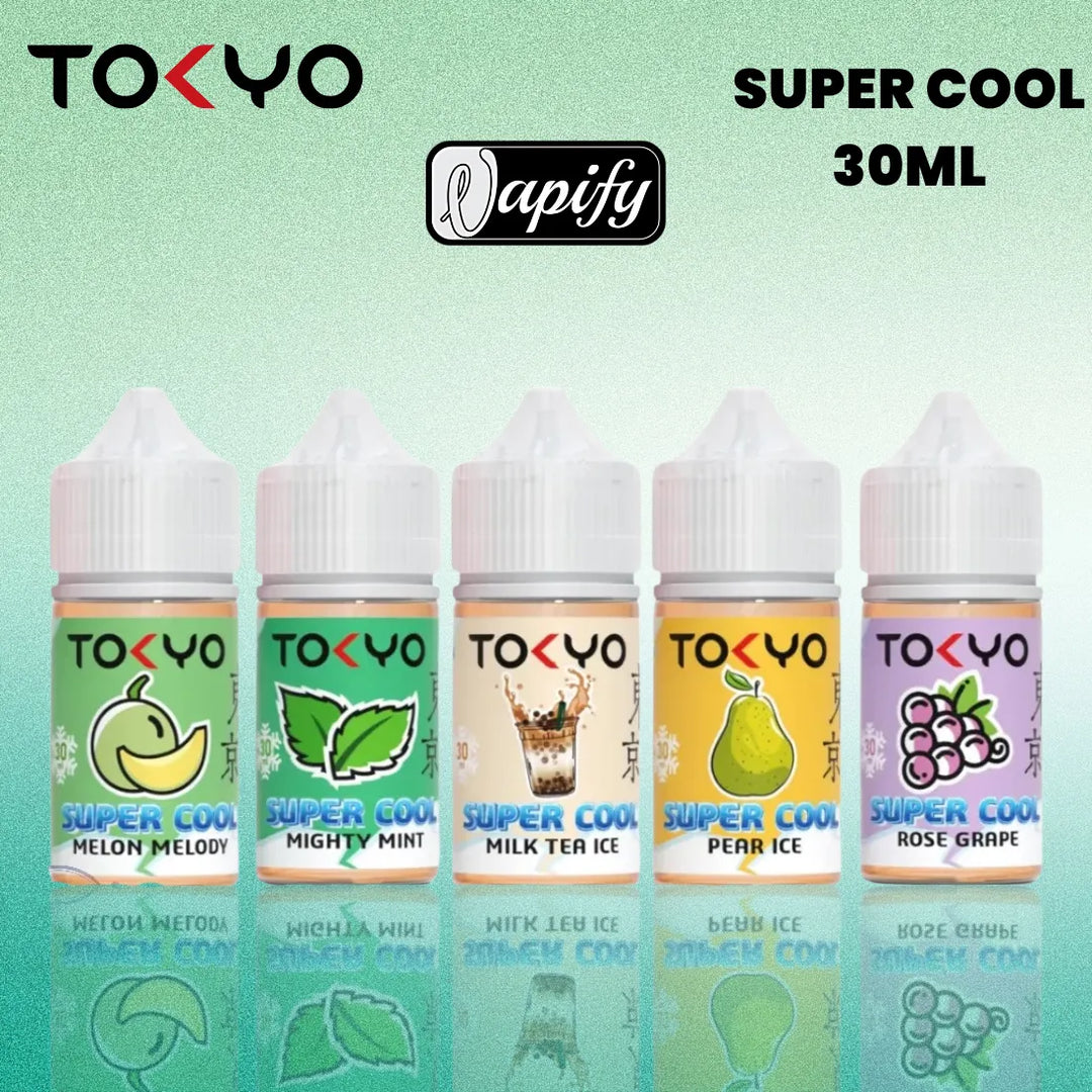 Tokyo Super Cool Saltnic 30ml E-liquid 30mg & 50mg in Dubai, UAE