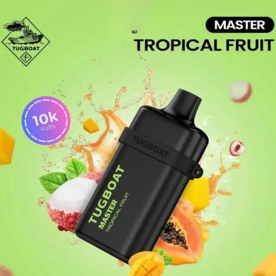 Tropical Fruit - Tugboat Master 10000 Puffs Disposable Vape 20mg in Dubai, UAE