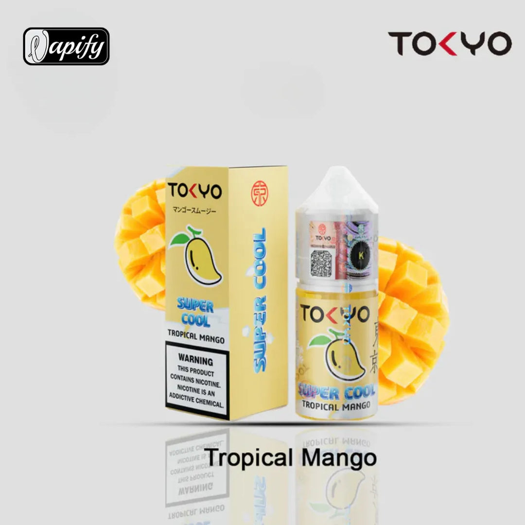 Tropical Mango -Tokyo Super Cool Saltnic 30ml E-liquid 30mg & 50mg in Dubai, UAE