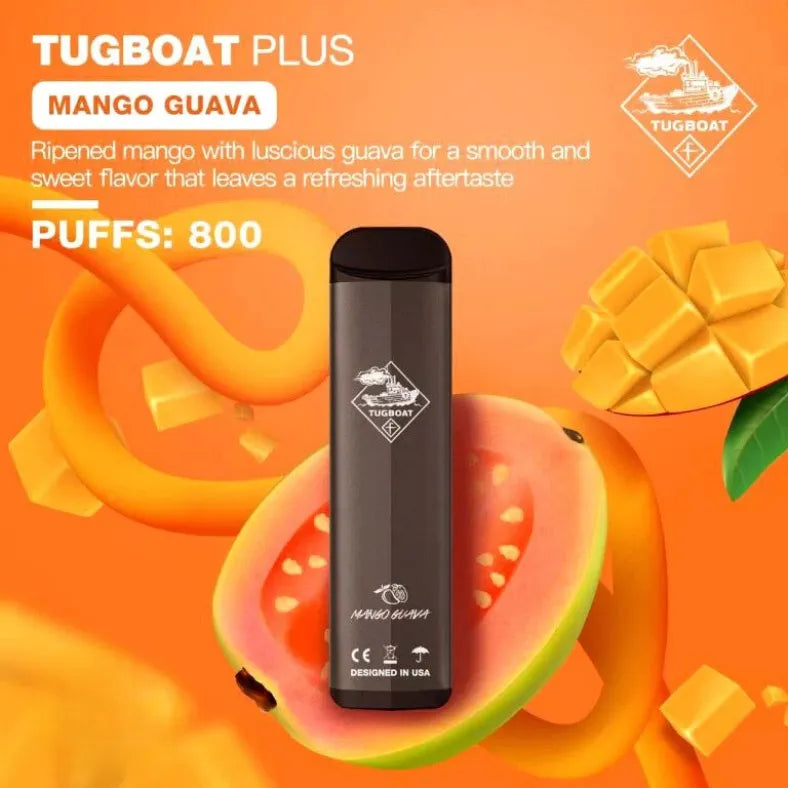 Tugboat800Puffs--Mango Guava