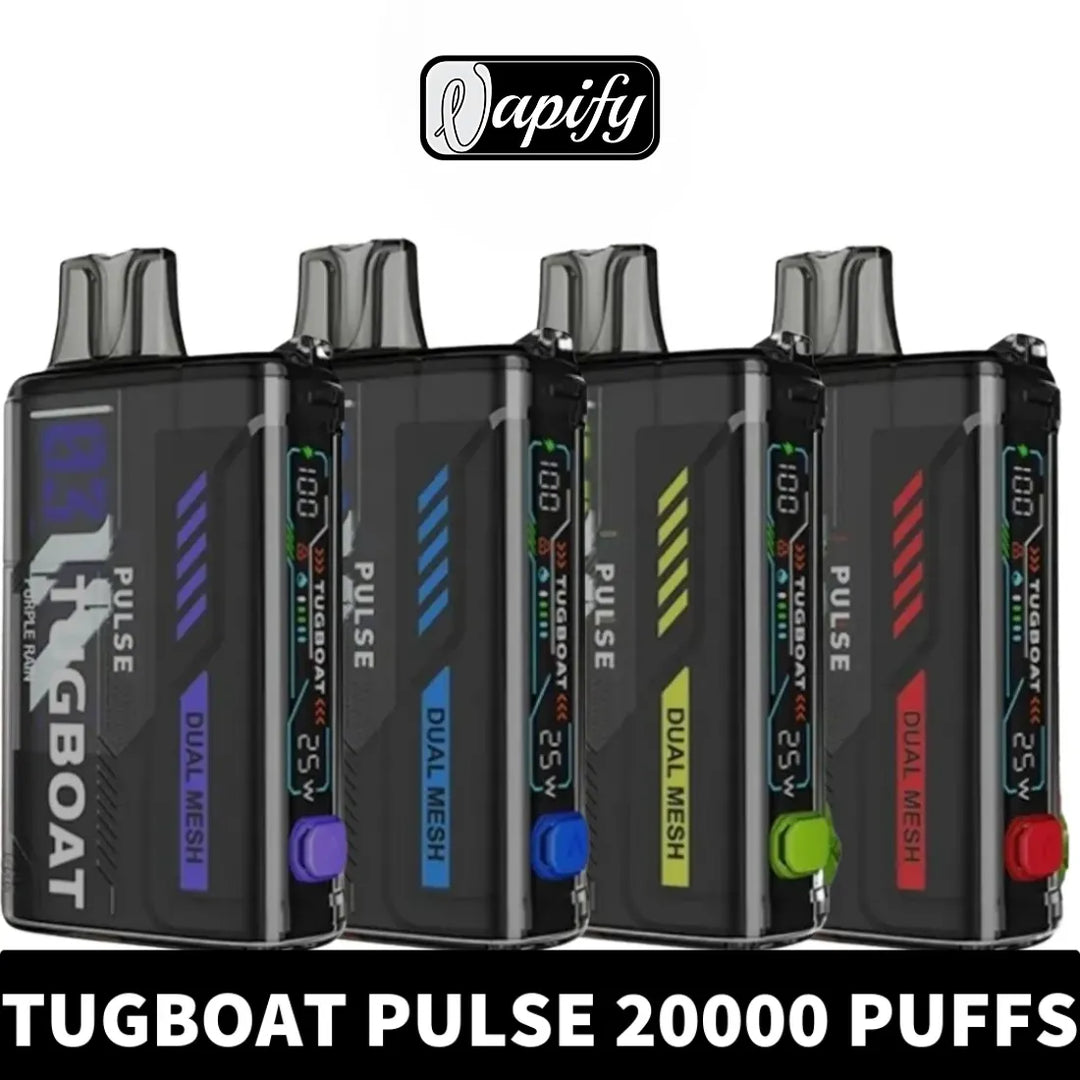 Tugboat Pulse 20000 Puffs Disposable Vape 50mg in Dubai, UAE