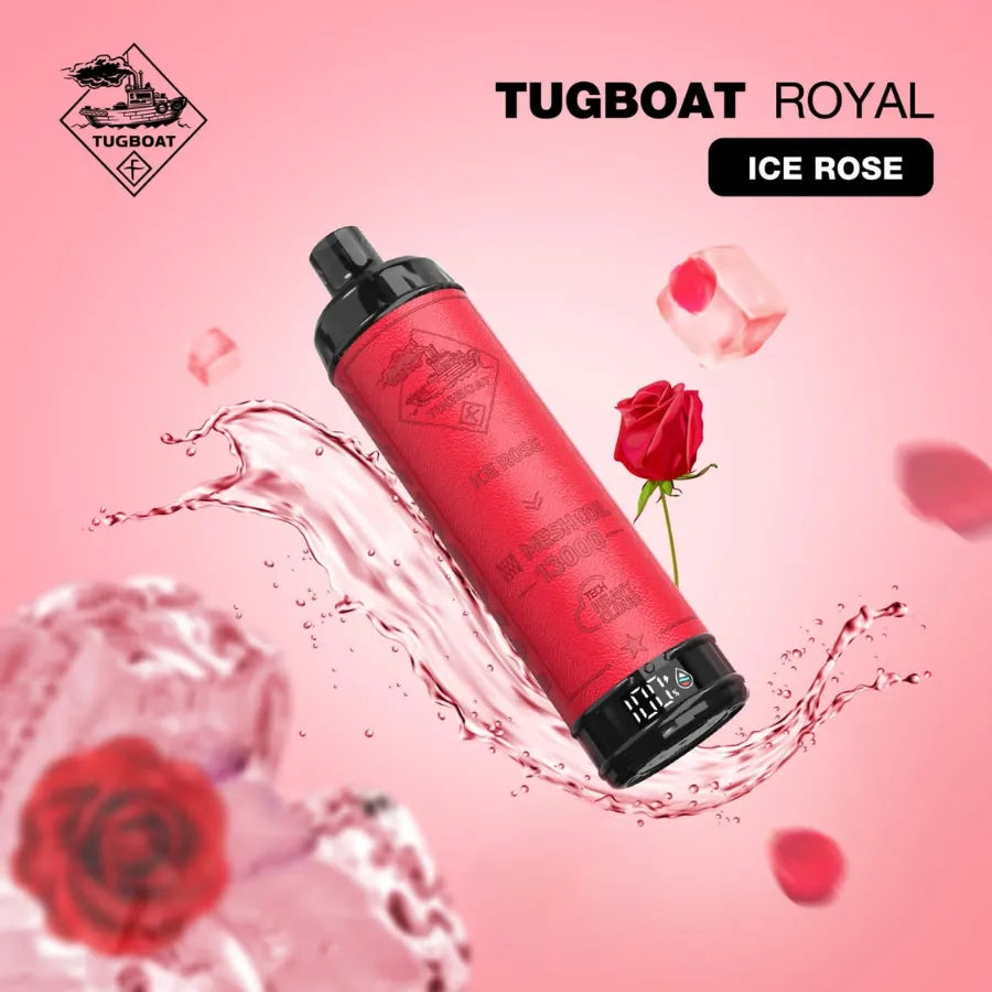 Ice Rose  - Tugboat Royal 13000 Puffs Disposable Vape 50mg in Dubai, UAE